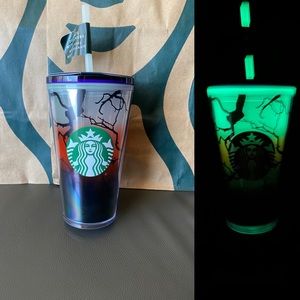 Starbucks Tumbler Halloween - Raven GITD Limited Edition - 16oz